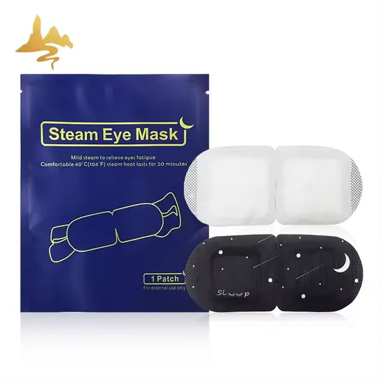 Basic Customization Product Self Heating Warmer Pad Disposable Sleeping Steam Eye Mask
